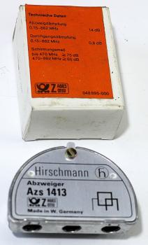 Hirschmann  Einfach Abzweiger / AZS - 1413